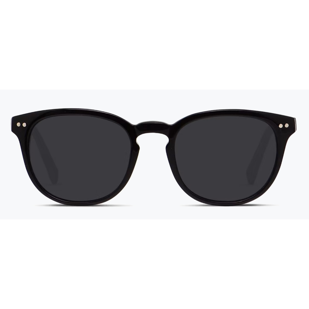 MUSE 32-000272 BLACK RETRO ACETATE EYEGLASSES FRAMES 52-20-145